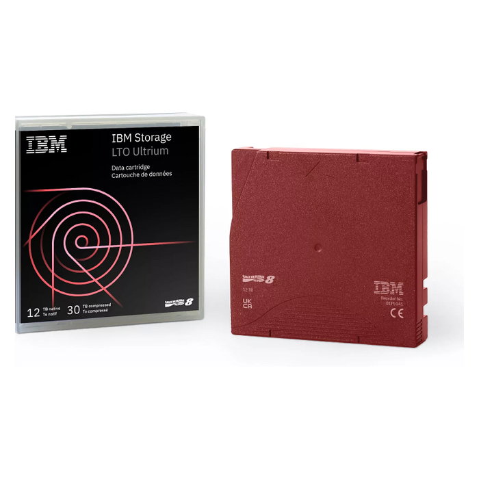 IBM LTO Ultrium 8 Cartucho de cinta 12 TB/30 TB