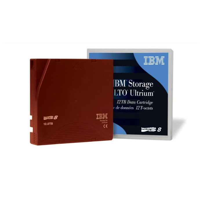 IBM LTO-8 Ultrium Cartucho de Cinta 12 TB/30 TB IBM LTO-8 Ultrium Cartucho de Cinta 12 TB/30 TB