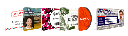 Badgy Impresora de Tarjeta Badgy200 con Cinta para 100 Tarjetas y Software Evolis Badge Studio+