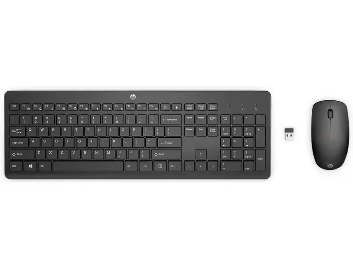 HP Combo 230 de Teclado y Ratón Inalámbricos Negro