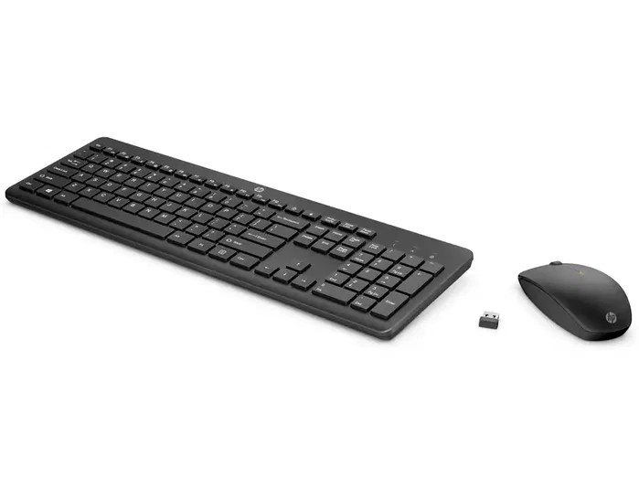 HP Combo 230 de Teclado y Ratón Inalámbricos Negro