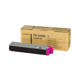 Kyocera TK520M Tóner Magenta para FS-C5015N