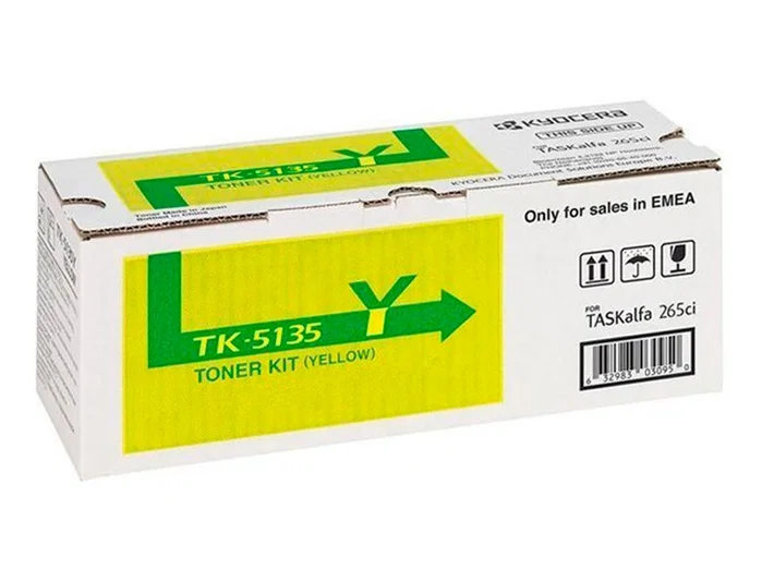 Kyocera TK-5135Y Tóner Amarillo Original Kyocera TK-5135Y Tóner Amarillo Original