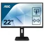 Monitor Profesional AOC 22P1D 21.5"/ Full HD/ Multimedia/ Negro
