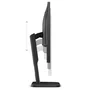 Monitor Profesional AOC 22P1D 21.5"/ Full HD/ Multimedia/ Negro