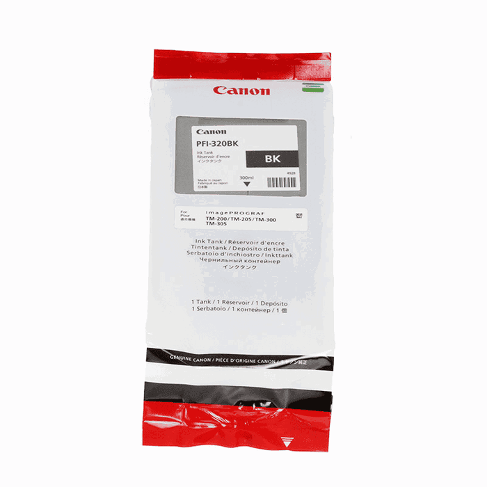 Canon PFI-320BK Cartucho de Tinta Negro 300 ml
