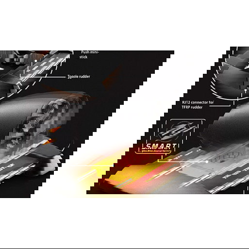 Thrustmaster T-16000M FCS HOTAS Palanca de Mando USB Analógico/Digital para PC y Mac