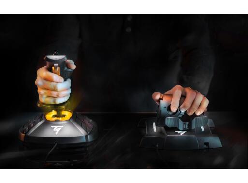 Thrustmaster T.16000M FCS HOTAS Negro y Naranja