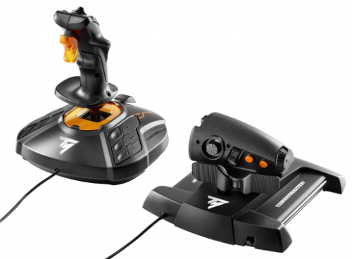 Thrustmaster T-16000M FCS HOTAS Palanca de Mando USB Analógico/Digital para PC y Mac
