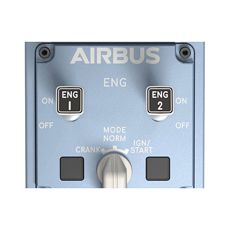 Thrustmaster TCA Quadrant Airbus Edition Negro, Azul Thrustmaster TCA Quadrant Airbus Edition Negro, Azul