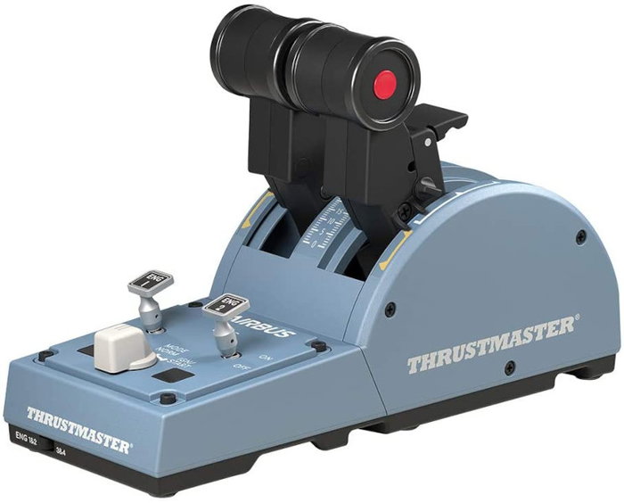 Thrustmaster TCA Quadrant Airbus Edition Negro y Azul Thrustmaster TCA Quadrant Airbus Edition Negro y Azul