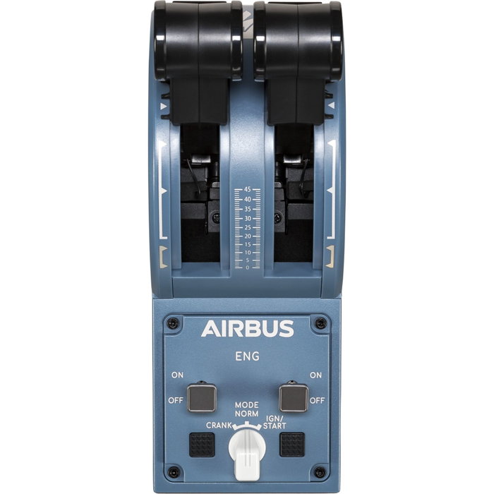 Thrustmaster TCA Quadrant Airbus Edition Negro, Azul Thrustmaster TCA Quadrant Airbus Edition Negro, Azul