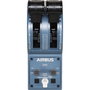 Thrustmaster TCA Quadrant Airbus Edition Negro, Azul
