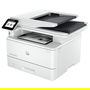 HP LaserJet Pro MFP 4102DW - Impresora Laser Multifunción 3en1 B/N, 40 ppm, A4, Duplex Automático, WiFi, Ethernet, 512 MB, Pantalla Táctil 2.7", Blanco