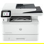HP LaserJet Pro MFP 4102DW - Impresora Laser Multifunción 3en1 B/N, 40 ppm, A4, Duplex Automático, WiFi, Ethernet, 512 MB, Pantalla Táctil 2.7", Blanco