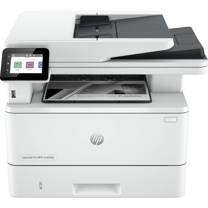 HP LaserJet Pro MFP 4102dw Multifunción Láser Monocromo WiFi Dúplex Blanca