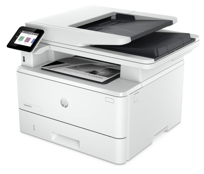 HP LaserJet Pro MFP 4102dw Impresora Láser Monocromo Multifunción A4, 40 ppm, Dúplex Automático, WiFi, Blanco