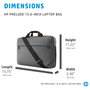 HP Bolsa para portátil Prelude 15,6 pulgadas Gris