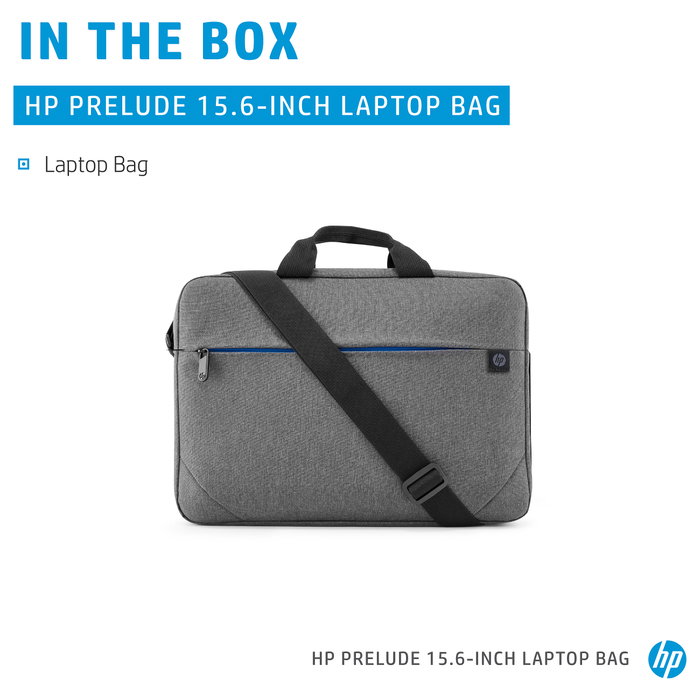 HP Bolsa para portátil Prelude 15,6 pulgadas Gris HP Bolsa para portátil Prelude 15,6 pulgadas Gris