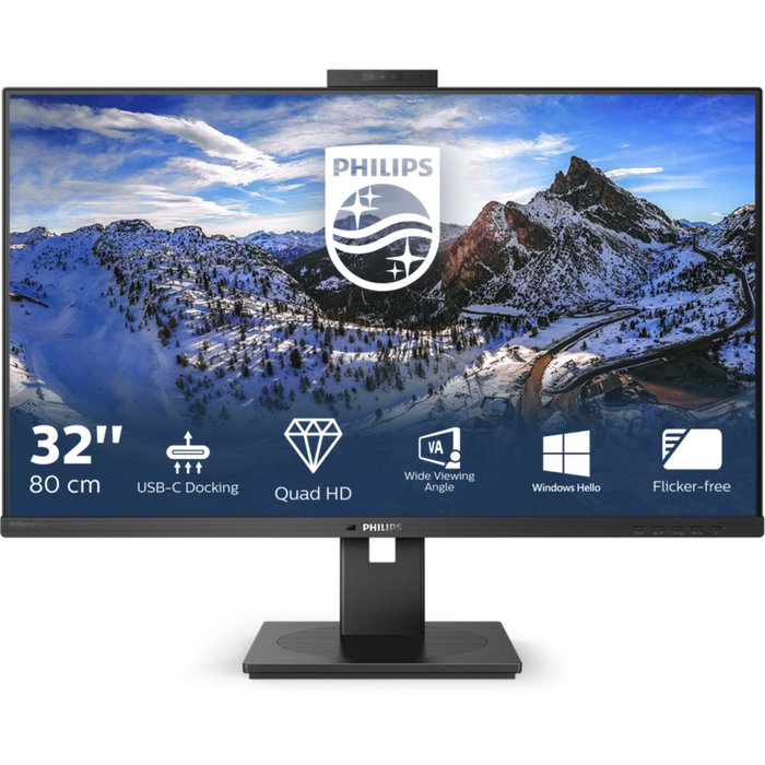 Philips Monitor P Line 326P1H/00 31.5 QHD IPS USB-C 90W PD Philips Monitor P Line 326P1H/00 31.5 QHD IPS USB-C 90W PD