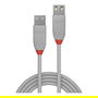 LINDY Cable USB 2.0 Extension Tipo A Macho a Hembra 3 Metros Gris - Referencia 36714
