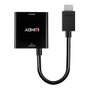 Lindy 38291 Adaptador HDMI a VGA (D-Sub) Negro