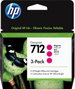 HP 712 Magenta 3-Pack (3ED78A)