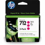 HP 712 Magenta 3-Pack (3ED78A)