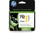 HP 712 Pack de 3 Cartuchos de Tinta Amarillo 29 ml para DesignJet