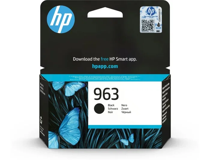 HP Cartucho de Tinta Original 963 Negro