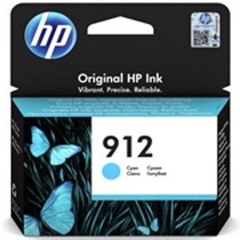 HP Cartucho de Tinta Original 912 Cian (3YL77AE)