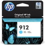 HP Cartucho de Tinta Original 912 Cian (3YL77AE)