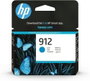 HP Cartucho de Tinta Original 912 Cian (3YL77AE)