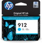 HP Cartucho de Tinta Original 912 Cian (3YL77AE)