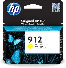 HP nº912 Cartucho Amarillo Officejet 8012, 8014, 8015, Officejet Pro 8022, 8024, 8025, 8035