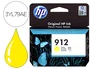 HP Cartucho de Tinta Original 912 Amarillo (3YL79AE)aguardando