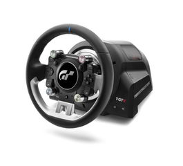Thrustmaster 4160846 Mando y Volante Negro USB PC, PlayStation 4, PlayStation 5 para Carreras Ultrarrealistas