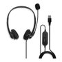 Lindy 42870 Auriculares de Diadema USB Tipo A Negro