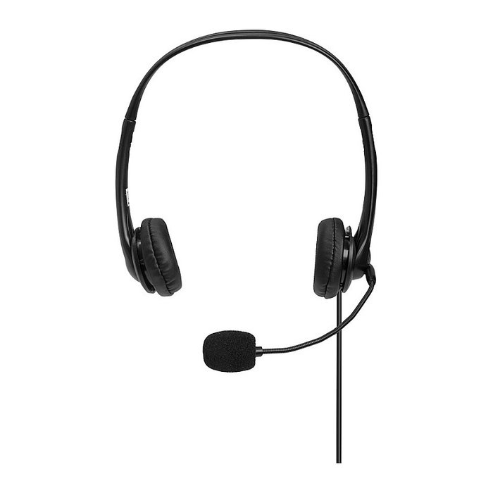 Lindy 42870 Auriculares de Diadema USB Tipo A Negro