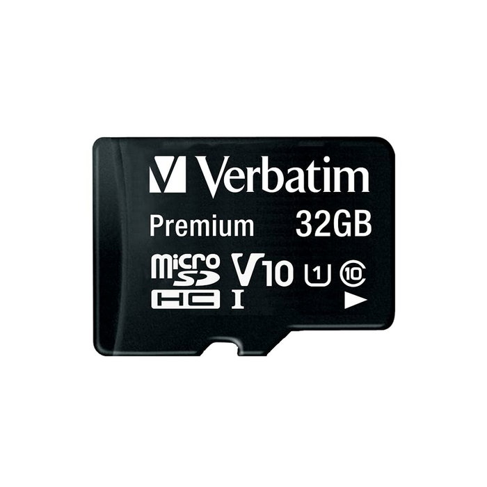 Verbatim Tarjeta de memoria microSDHC 32 GB Clase 10 con adaptador Verbatim Tarjeta de memoria microSDHC 32 GB Clase 10 con adaptador