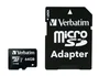 Verbatim Tarjeta de Memoria Premium MicroSDXC 64GB Clase 10 UHS-I U1 V10 Hasta 90 MB/s, Resistente a Agua y Temperatura con Adaptador SD - 44084