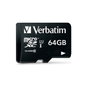 Verbatim Premium MicroSDXC 64 GB Clase 10 UHS-I con Adaptador