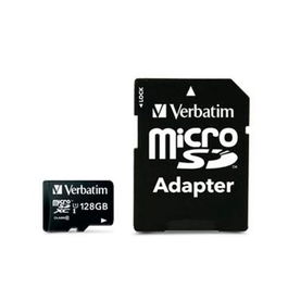 Verbatim Tarjeta Micro SDHC 128GB Clase 10 con Adaptador