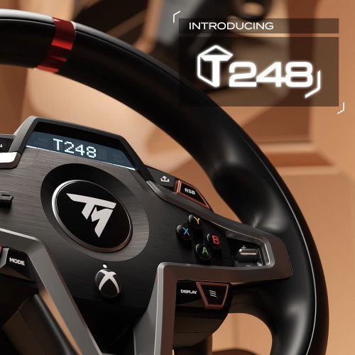 Thrustmaster T248 Volante y Pedales Negro