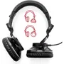 Hercules HDP DJ60 Auriculares DJ - Sonido de alto rendimiento - Aislamiento óptimo - Plegables - Cable de 3m - Negro HER3362934745912