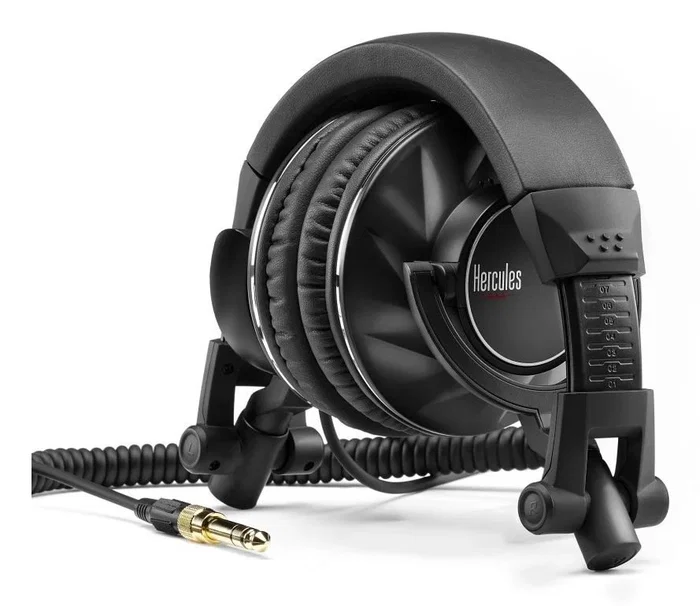Hercules HDP DJ60 Auriculares de Diadema Negro Hercules HDP DJ60 Auriculares de Diadema Negro