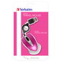 Verbatim Go Mini Ratón Óptico Rosa