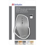 Verbatim Wireless Desktop Mouse Deluxe 8 Button Blue LED