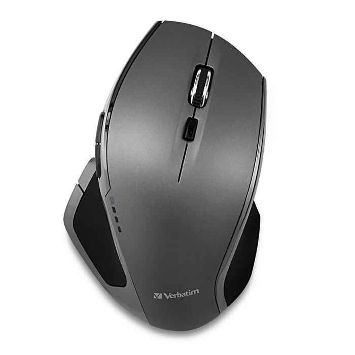 Verbatim Wireless Desktop Mouse Deluxe 8 Button Blue LED