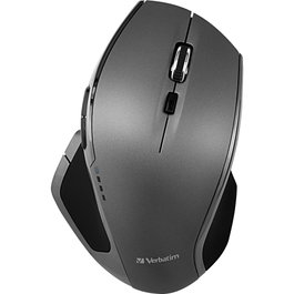 Verbatim Wireless Desktop Mouse Deluxe 8 Botones LED Azul